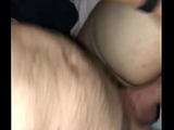 Bbw working big ass on fat cock! Open that pussy for big white cock!